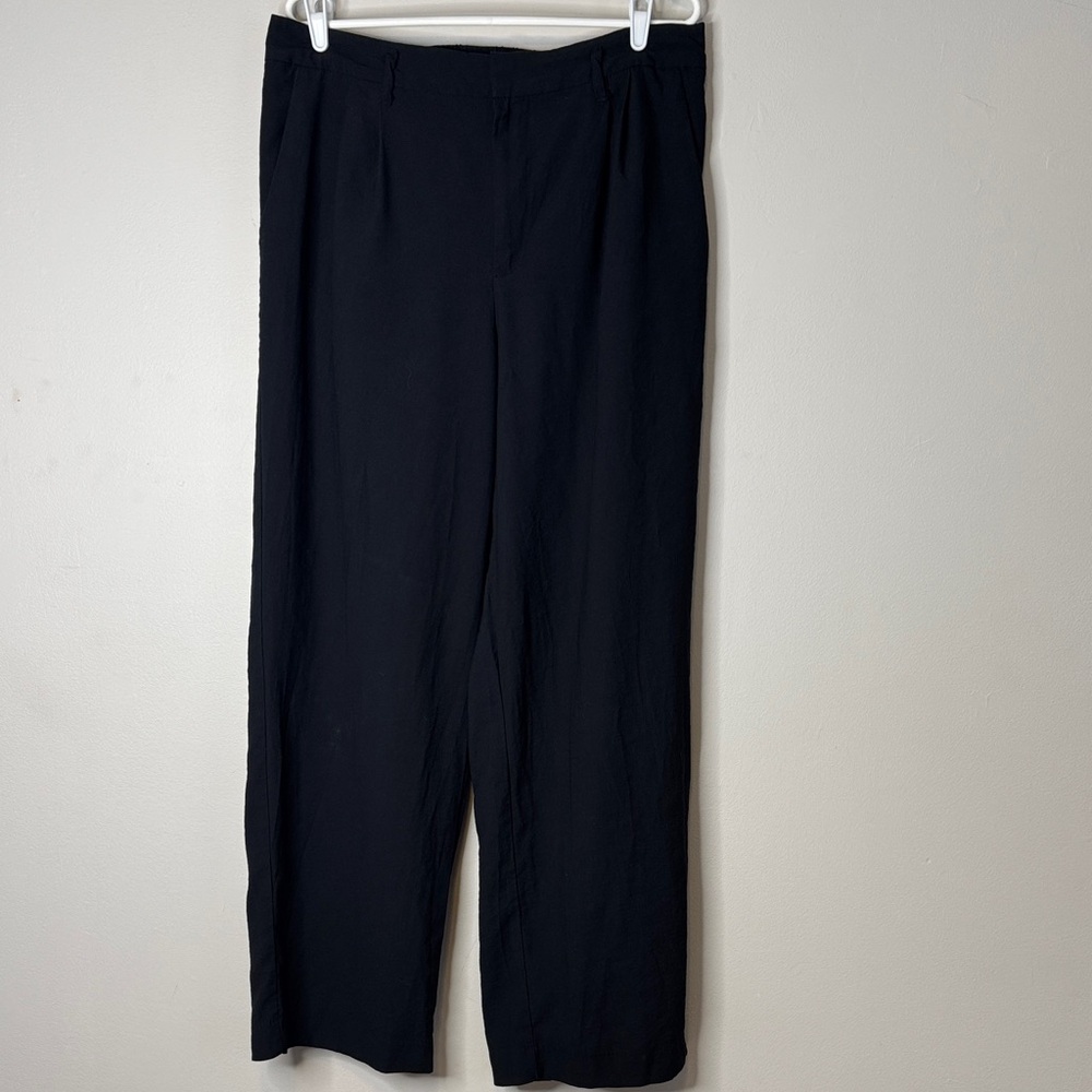 a new day Women's Black Trousers Elastic Waistband